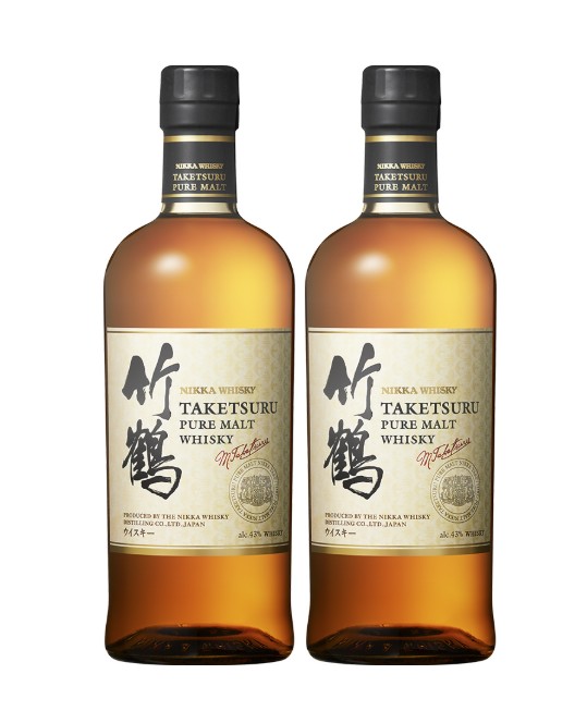 【2本セット】【1本当たり6600円】【送料無料(一部地域を除く)】アサヒビール 竹鶴ピュアモルト 瓶700ml正規|カネイ酔良マーケット