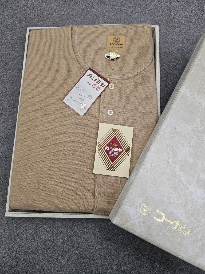 楽天市場】日本製 最高級 カシミヤ100％ あったか 面二上下組み メンズ