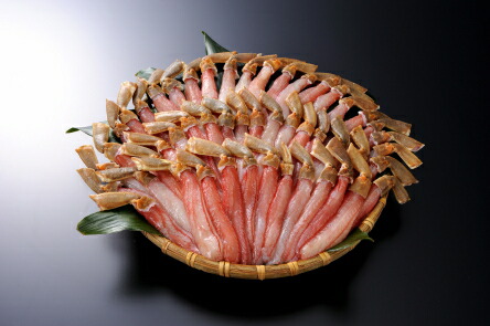 しゃぶしゃぶ用冷凍生ズワイカニポーション１ｋｇ　50本（むき身）かに　訳あり　メガ盛り　お歳暮