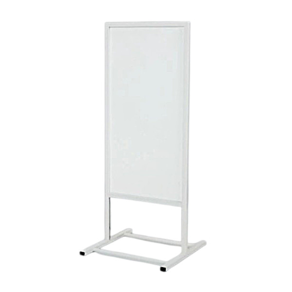 ベルク アルモード スタンド看板 フロア案内 アルミ 屋外 スタンド 案内板 ホワイト 30cm×90cm 45cm×90cm 60cm×90cm 60cm×120c[メーカー直送品/北海道・沖縄・離島お届け不可]