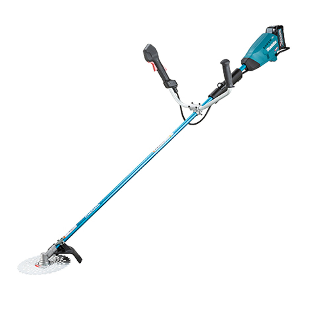 【純正品】充電式草刈機 マキタ Makita MUR016GRM 左右非対称 Uハンドル 40Vmax ハイパワー エンジン式23mLクラス バッテリBL4040・急速充電器DC40RA付
