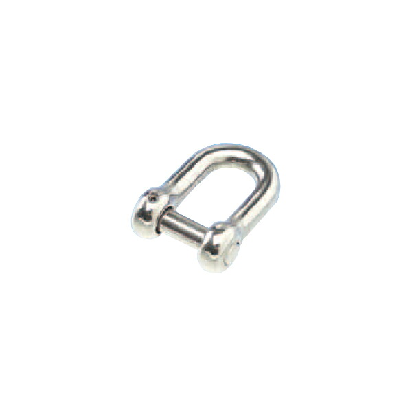 ステンレス金具 ネジ止め沈みシャックル 水本機械製作所 MM CSF-6～25(D6～25×L24～100×B12～50×捻径M6～W1) 1個