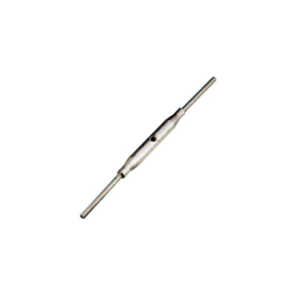 ステンレス金具 パイプターンバックル（ストレート&ストレート） 水本機械製作所 MM TBP-5～12S(L80～200×L1 173～331×L2 220～480×W11～22×捻径W3/16～W1/2) 1個