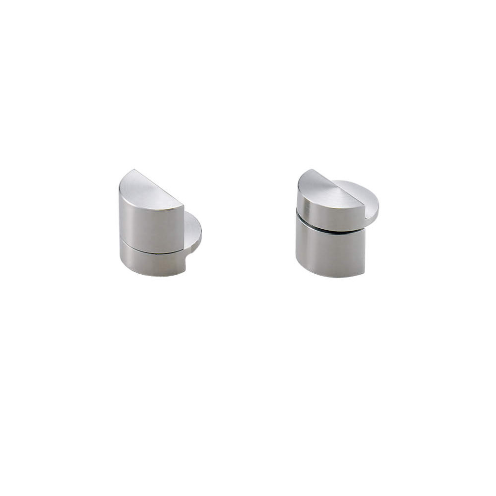 スガツネ UV接着用ピボットヒンジ 52-062-60 光沢研磨 φD＝20 インセット扉用 1セット「スガツネ製品ならカネマサ」