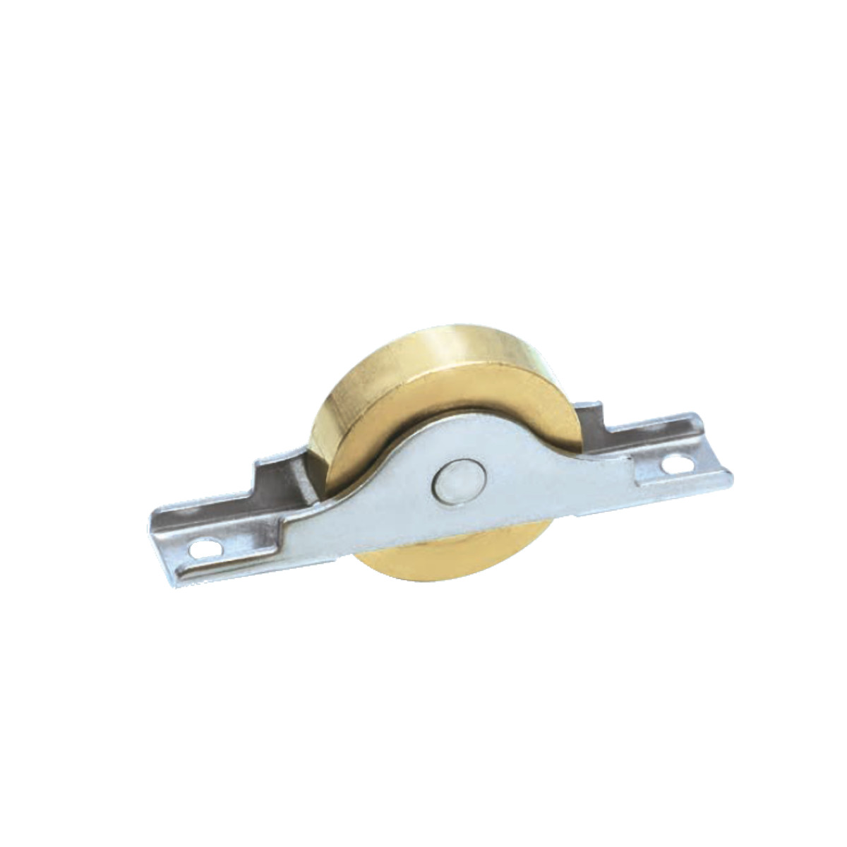 440Cベアリング入 真鍮戸車 ヨコヅナ BYS-0302(平型 30mm)/BYS-0362(平型 36mm)/BYS-0402(平型 40mm)/BYS-0502(平型 50mm)/BYS-0602(平型 60mm)/BYS-0752(平型 75mm) 平型 ステンレス枠