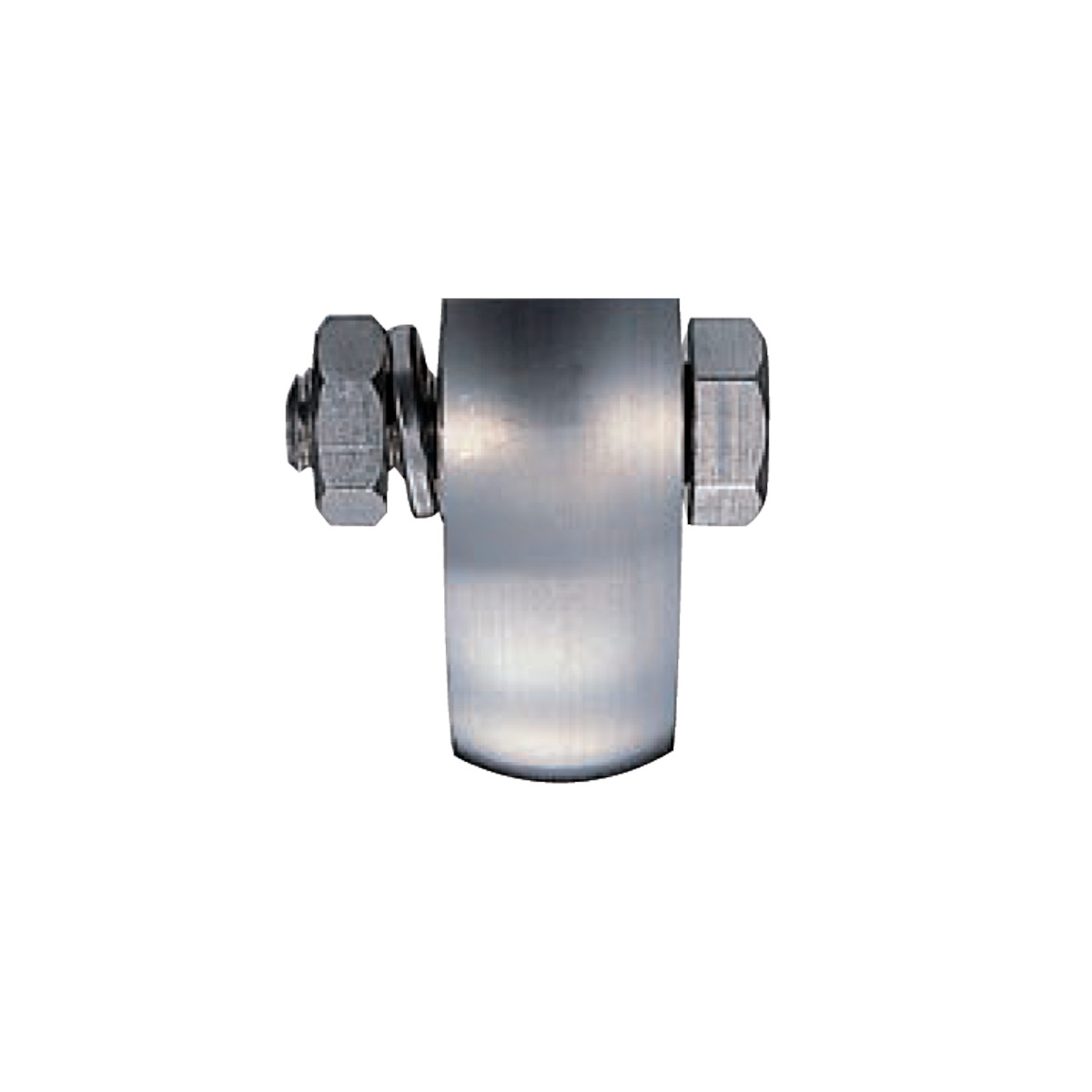 440Cベアリング入 ステンレス重量戸車 ヨコヅナ JCP-0508(50mm)/JCP-0608(60mm)/JCP-0758(75mm)/JCP-0908(90mm)/JCP-1008(100mm) 山R車型 車のみ (ボルト・ナット付)