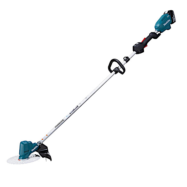 【純正品】充電式草刈機 【マキタ】 MUR190LDRG［ループハンドル］ バッテリBL1860B・充電器DC18RF付 18V 6.0Ah 草刈刃 Φ230mm（DCホワイトチップソー付） 標準棹 ［日時指定・代引不可］
