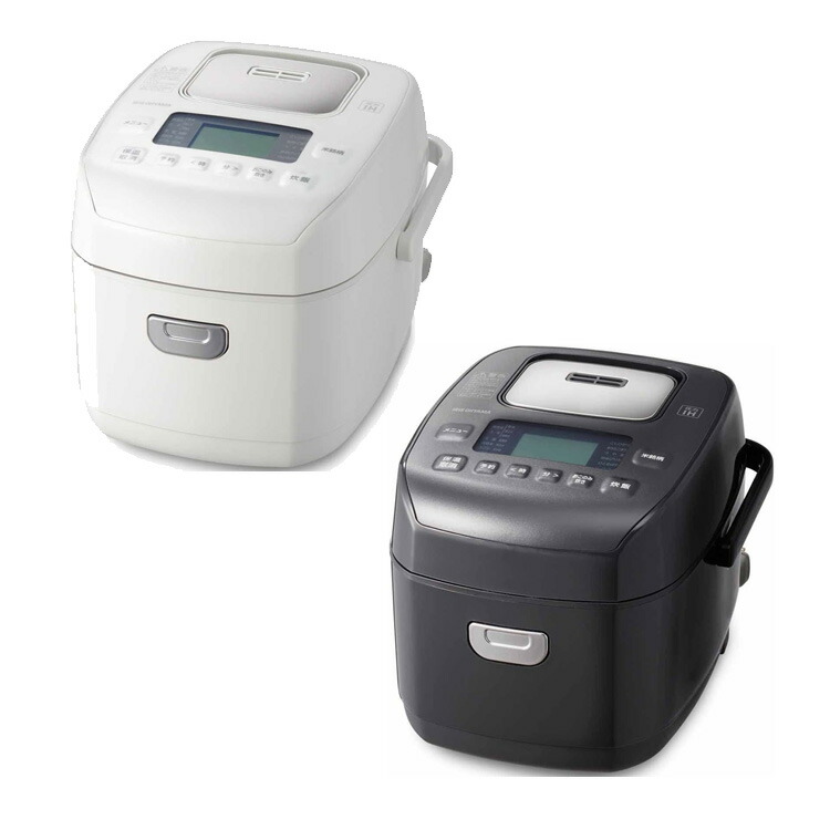 アイリスオーヤマ 米屋の旨み 銘柄炊き 圧力IHジャー炊飯器 3合 RC-PDA30-B RC-PDA30-W ブラック ホワイト