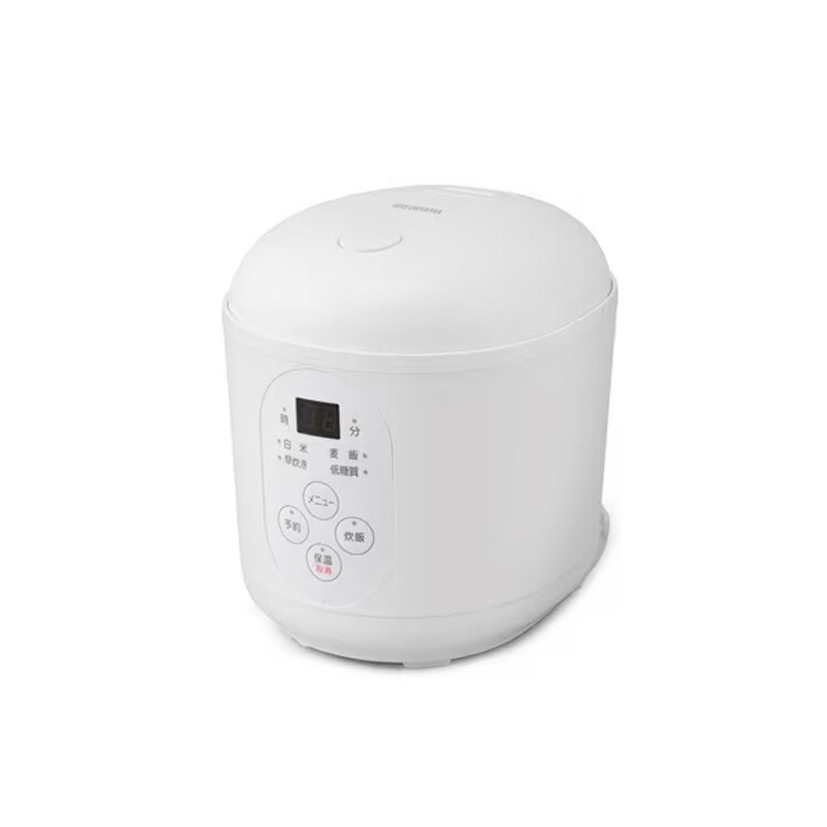 アイリスオーヤマ ジャー炊飯器 1.5合 ホワイト RC-MF15-W
