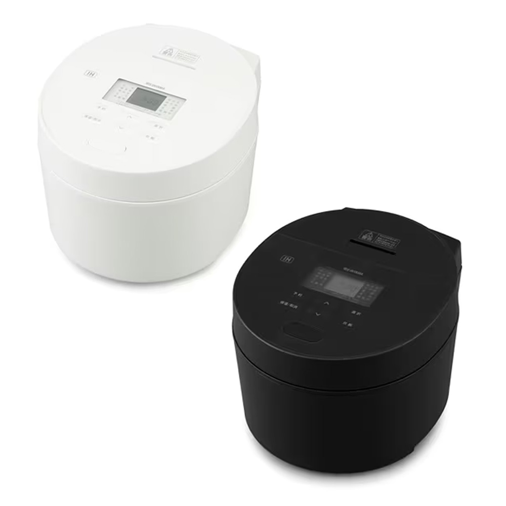 アイリスオーヤマ IHジャー炊飯器 5.5合 RC-ISA50 ホワイト ブラック|カネマサ金物