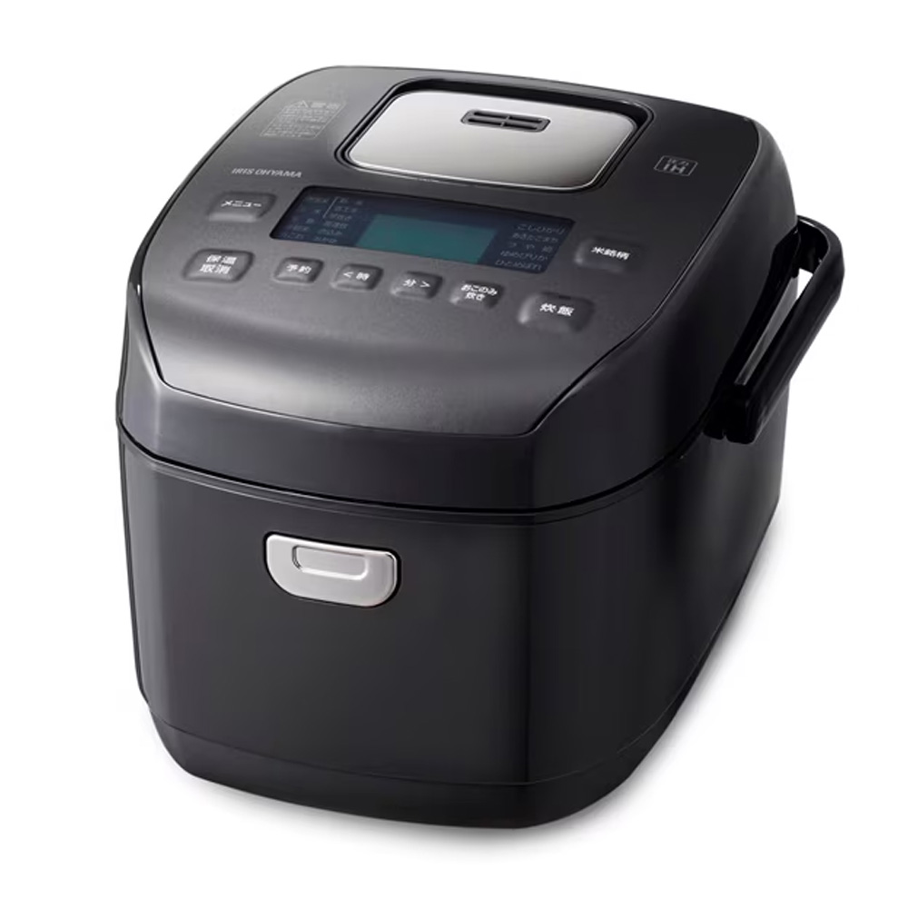 アイリスオーヤマ 米屋の旨み 銘柄炊き 圧力IHジャー炊飯器 5.5合 RC-PDA50-B ブラック｜カネマサ金物