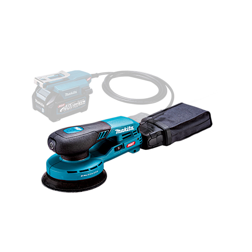 マキタ Makita 充電式ランダムオービットサンダ BO001CGZ 40Vmax φ125mm 偏心径5mm バッテリアダプタ別売 バッテリ・充電器別売 バッテリ分離のコネクタ式で小型・軽量 面ファスナ式 無線連動「対応」(要別売品)|カネマサ金物