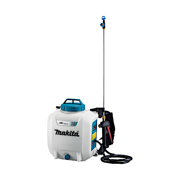 マキタ 18V 充電式噴霧器 MUS078DWF 容量7L 最高圧力0.5MPa 背負式タイプ バッテリBL1830B(3.0Ah)×1本、充電器DC18WC付