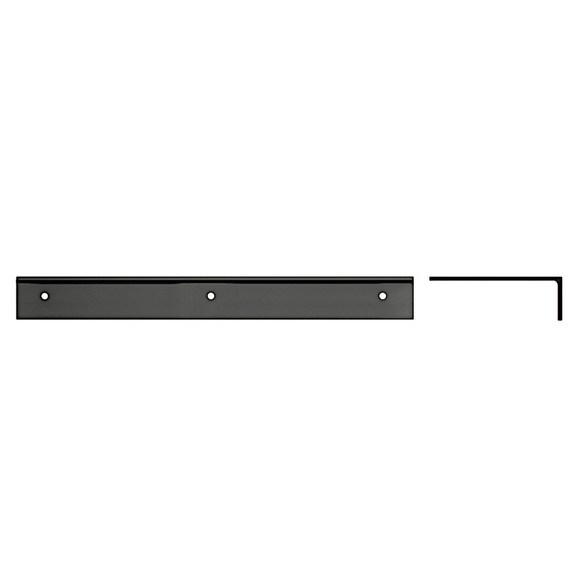 ユニオン ペーパーホルダーパーツ OAS-SNR-P2-AFB アルミ ユニフロストブラック サイズ:40×120×340