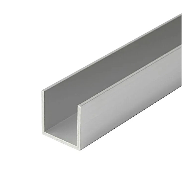 安田 アルミチャンネル 2.4×30×30mm L\u003d4000mm シルバー ステンカラー 7,825円