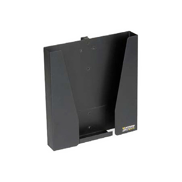 Industries社ベルトラック パンフレットホルダー [スガツネ] 56-8511-MB アルミニウム/ブラック 【W223×D38×H242】 ◇290-021-305「スガツネ製品ならカネマサ」