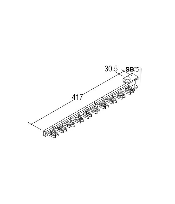 楽天市場】【8月は エントリーで ポイント5倍】クラブベースフック 【ロイヤル】 CBF-CR クローム サイズ：433mm : カネマサ金物