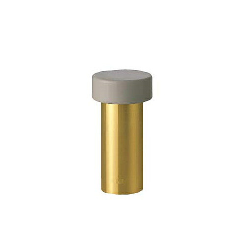 床付タイプ 戸当り 【ユニオン】 UT-3F (カラー:ブラスミラー・ブラスクロム・ブラスダルクロム・ブラス硫化イブシゴールデンブロンズ・ステンレスヘアライン) (樹脂:グレー) (サイズ:φ42×78mm) (返品不可)