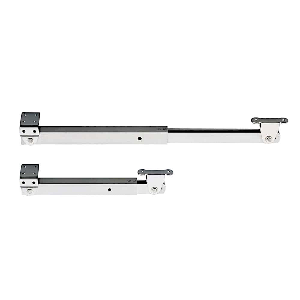 ステンレス製 重量扉用 フラップ ステー［スガツネ］LB-S (仕上:ヘアライン仕上) (L1:350・450mm) (2本使いも可)「スガツネ製品ならカネマサ」