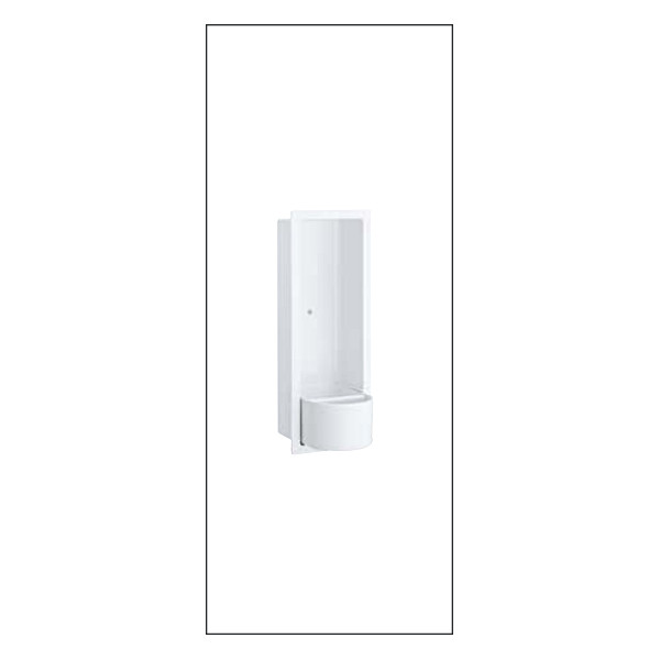 消毒液ホルダー 【ユニオン】 UDH220-PWH 樹脂ポーラルホワイト (141×383×D80+86)