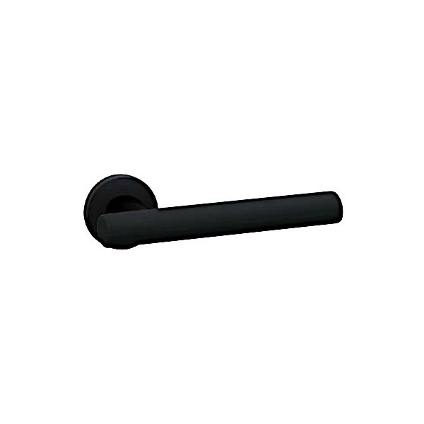 レバーハンドル【ユニオン】UL777-018 (シリコンゴムマットブラック+アルミブラストブラック)5種類あり/レバーハンドルのみ/シリンダー錠付/表示錠付/空錠付/間仕切り錠付 片開用 内外/1set