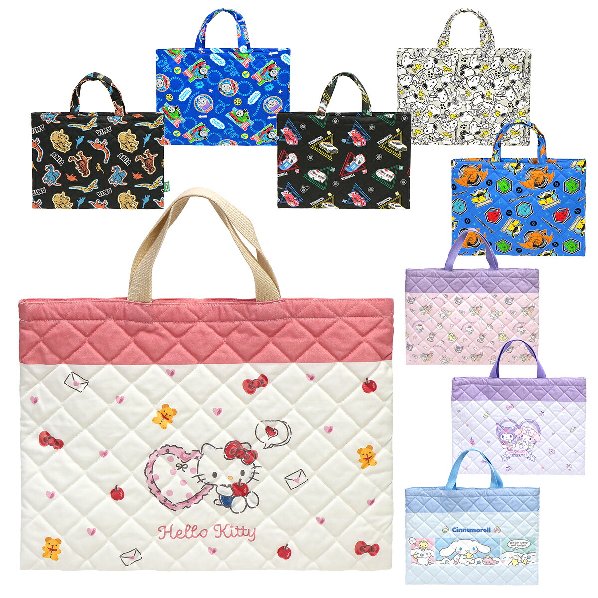 楽天市場】特価MS【SANRIO ハローキティ キルト レッスンバッグ