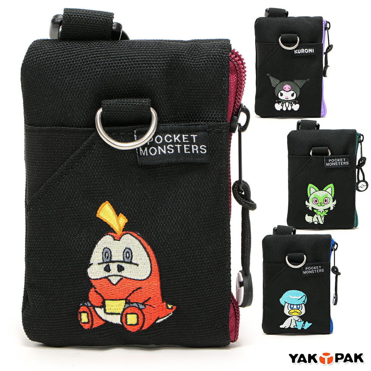 YAKPAK×ポケモン 縦型ショルダーバッグ コイキング柄 YPK3-3600