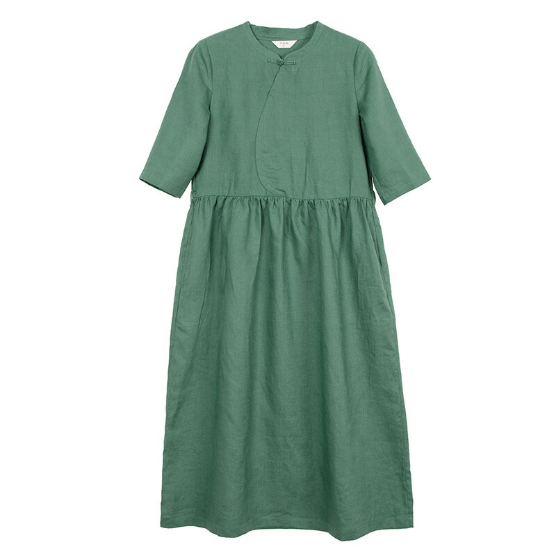 ワンピーススーツ いラインアップ ワンピース ゆったりグリーンレディース 体型カバー着痩せ 母の日 夏用 涼しい代30代40代 キレイめ 新作 お洒落 プレゼント