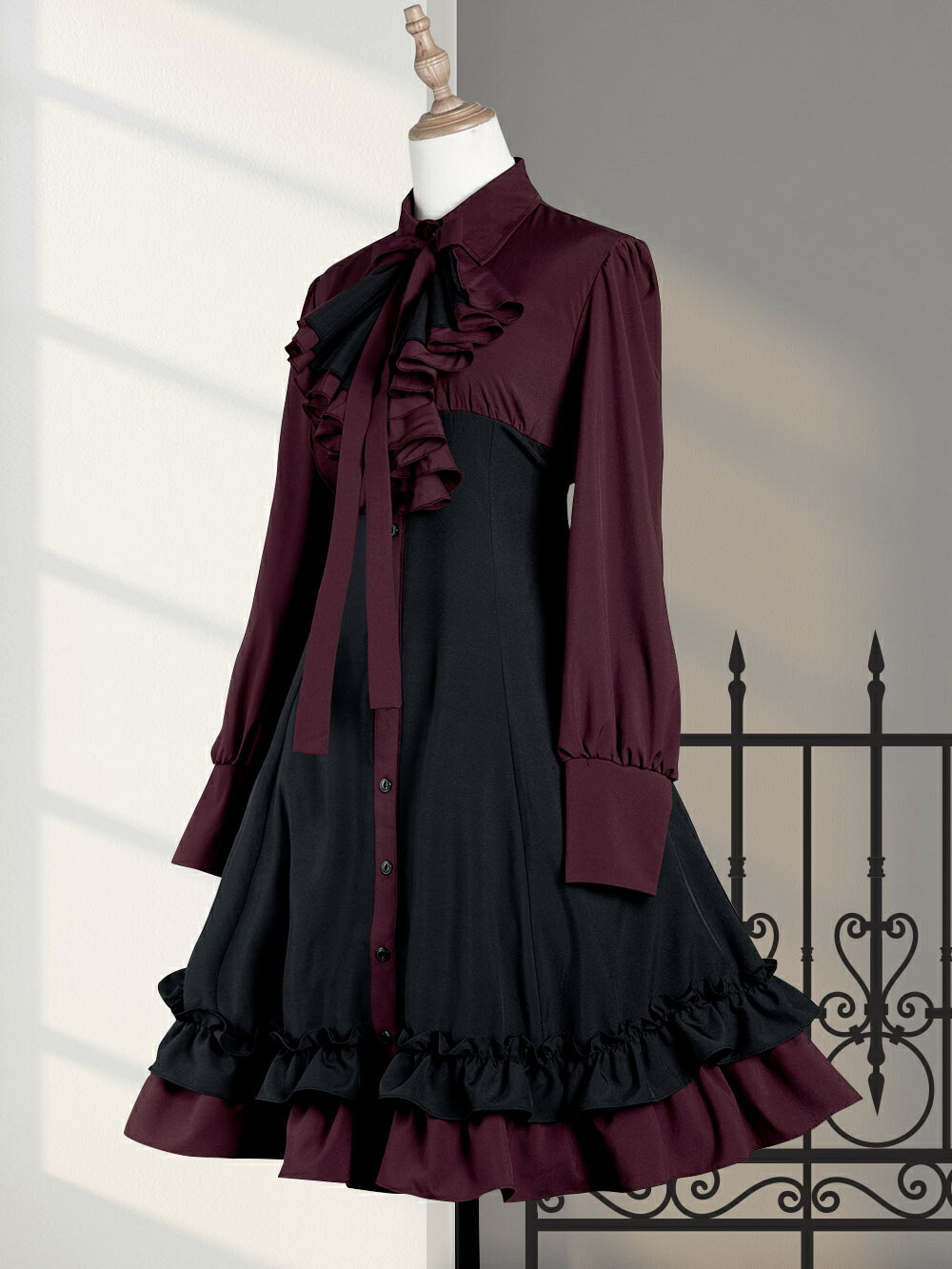 売れ筋 新品 M L Ll 3l ゴシックフリルワンピース ブラック 長袖 ロリータ 受注発注 Westjordandentistutah Com 売れ筋 新品 M L Ll 3l ゴシックフリルワンピース ブラック 長袖 ロリータ 受注発注 Westjordandentistutah Com