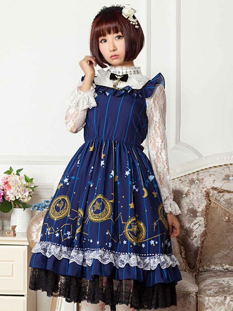 楽天市場】古典的なロリータJSKドレスリトルエンジェル歌う祝福の詩弓