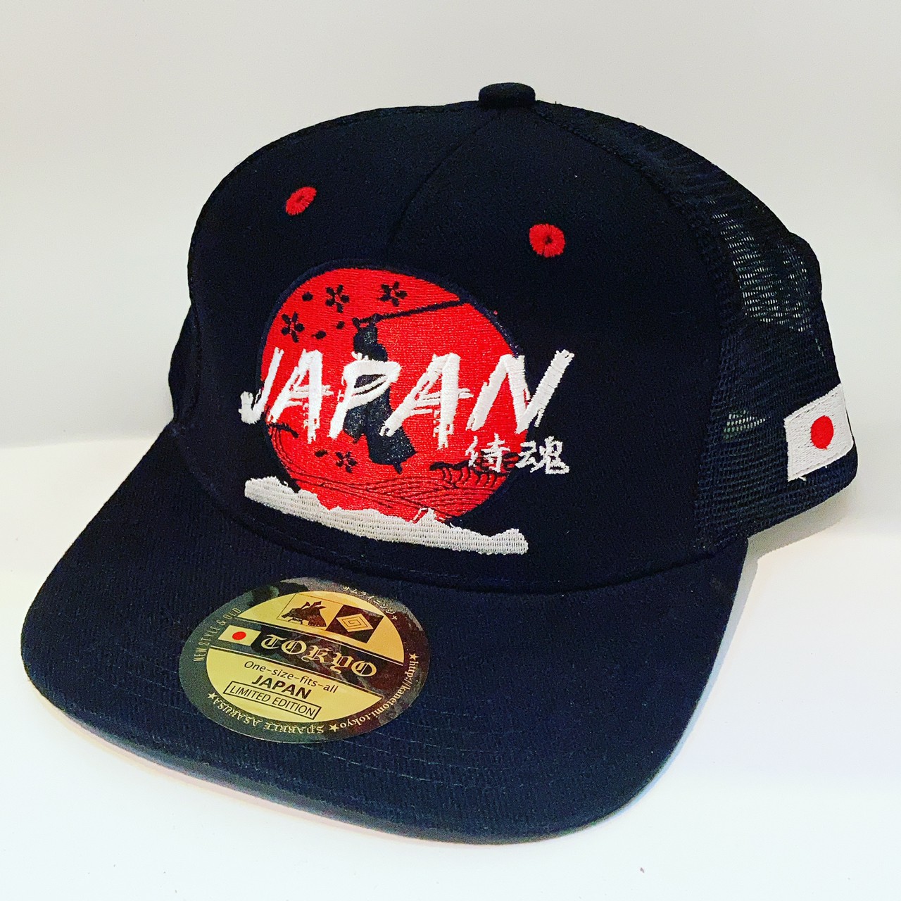 楽天市場】侍JAPANキャップ 紺 SAMURAI JAPAN CAP 日の丸侍
