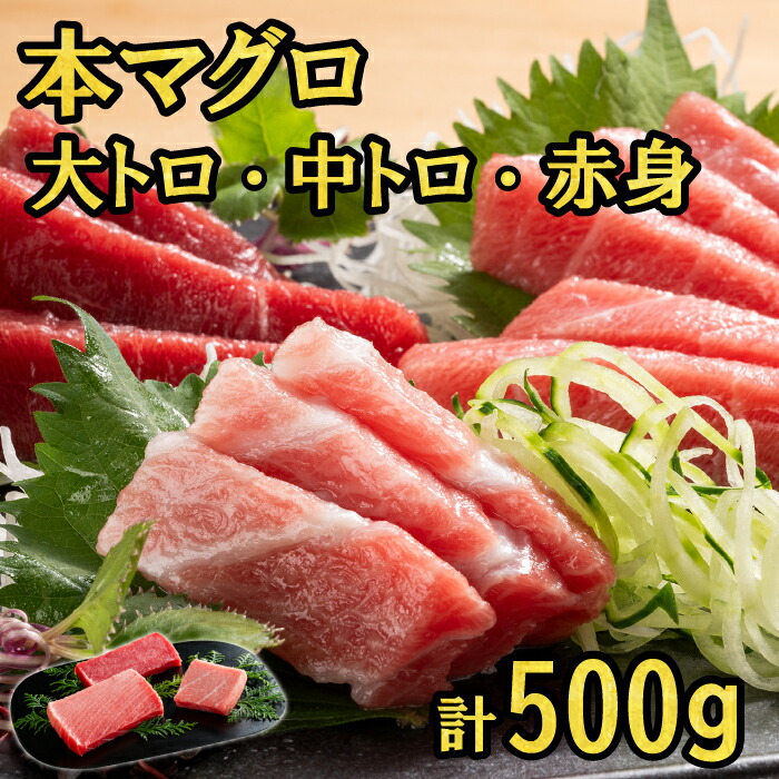 父の日 本マグロまんぷくセット 大トロ 中トロ 赤身 計500g　本まぐろ 本鮪 ホンマグロ 鮪 まぐろ マグロ 柵 刺身 マグロ丼 寿司 大とろ 大トロ 中とろ 中トロ 赤身 食べ比べ 海鮮 お取り寄せ 高級 贅沢 贈り物 ギフト 贈答 内祝 プレゼント ごちそう