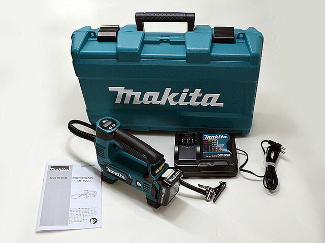 マキタ(Makita) 充電式空気入れ(本体のみ) MP100DZ 本体: 奥行23.5cm