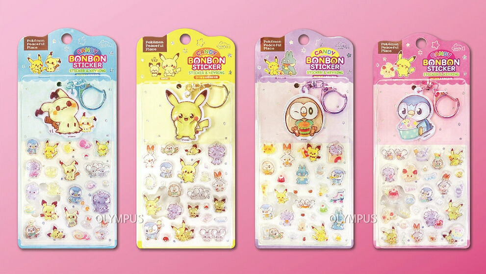 新作・正規品】ポケモン ボンボンシール 2WAY仕様（シール＋