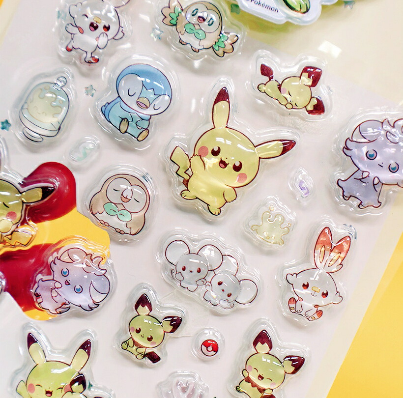 新作・正規品】ポケモン ボンボンシール 2WAY仕様（シール＋