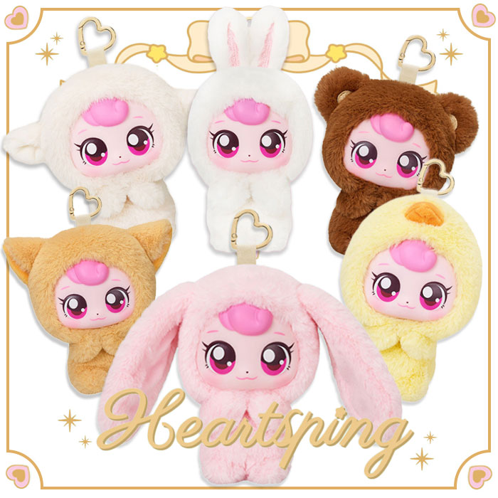【正規品】キャッチ!ティニピン ハチュピン アニマルシリーズ ランダム キーホルダー(全6種)3D ぷくぷくふわふわ キャラクター人形 ぬいぐるみ おもちゃ キッズ スマホキーホルダー ブラインドドール ギフト ティニピンキーホルダー|KANFUDO