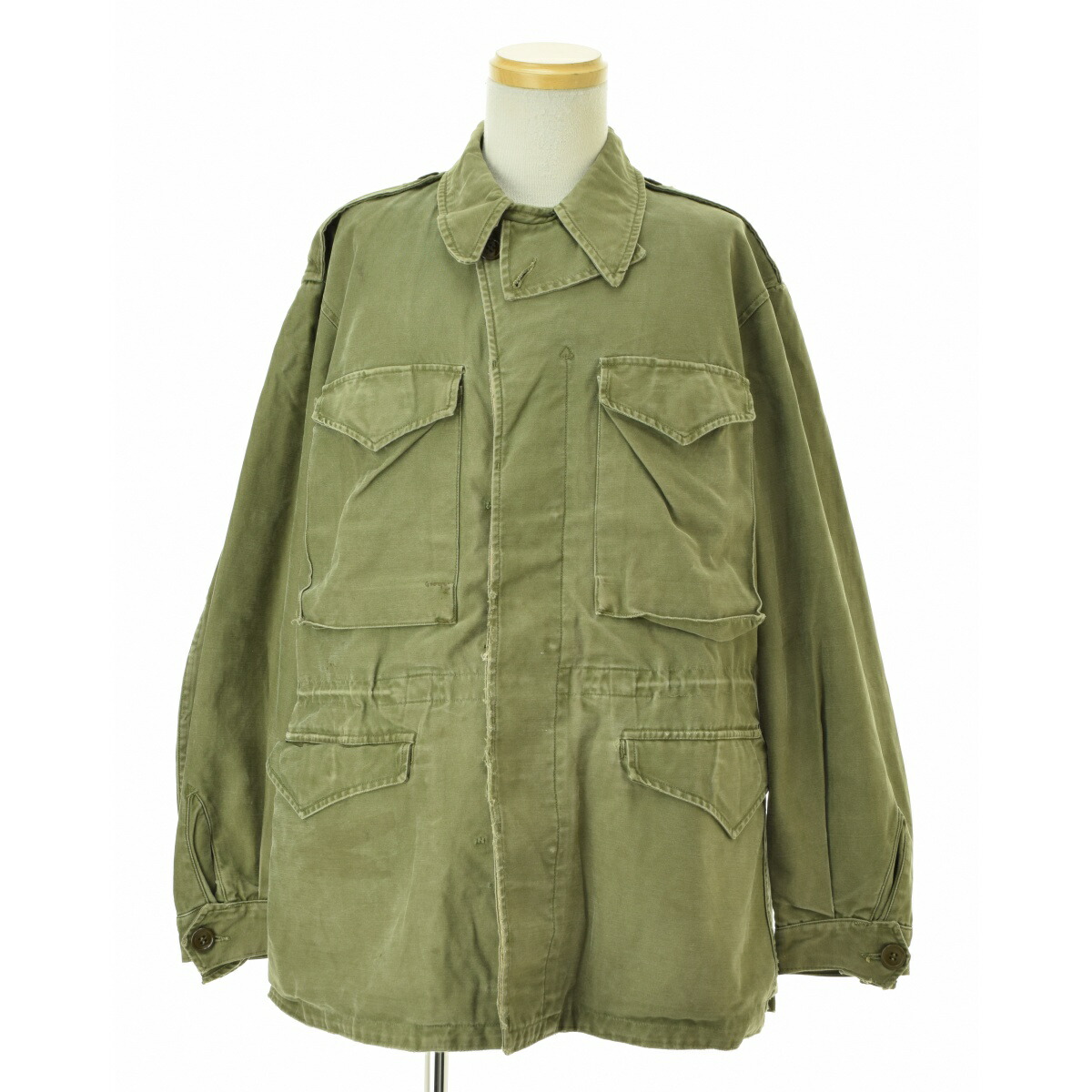 中古品】 U.S. ARMY アメリカ軍 50's OFFICER TAUPE SHADE COAT 55-0
