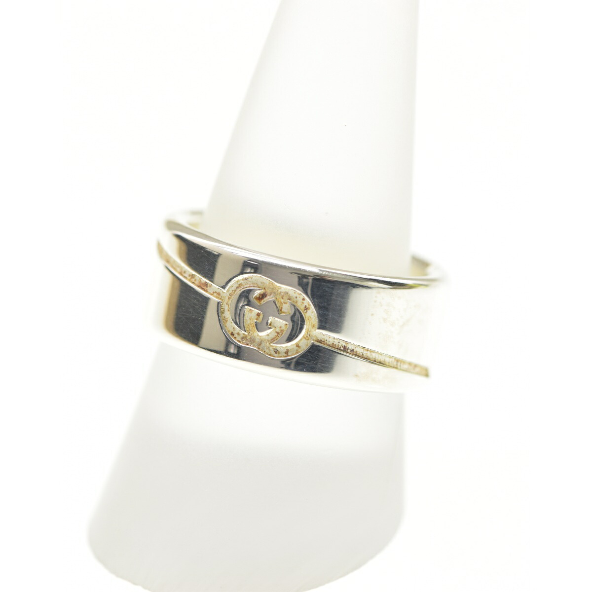 【中古】GUCCI / グッチダイアゴナル インターロッキングリング【cacgahbc-z】｜ブランド古着の買取販売カンフル