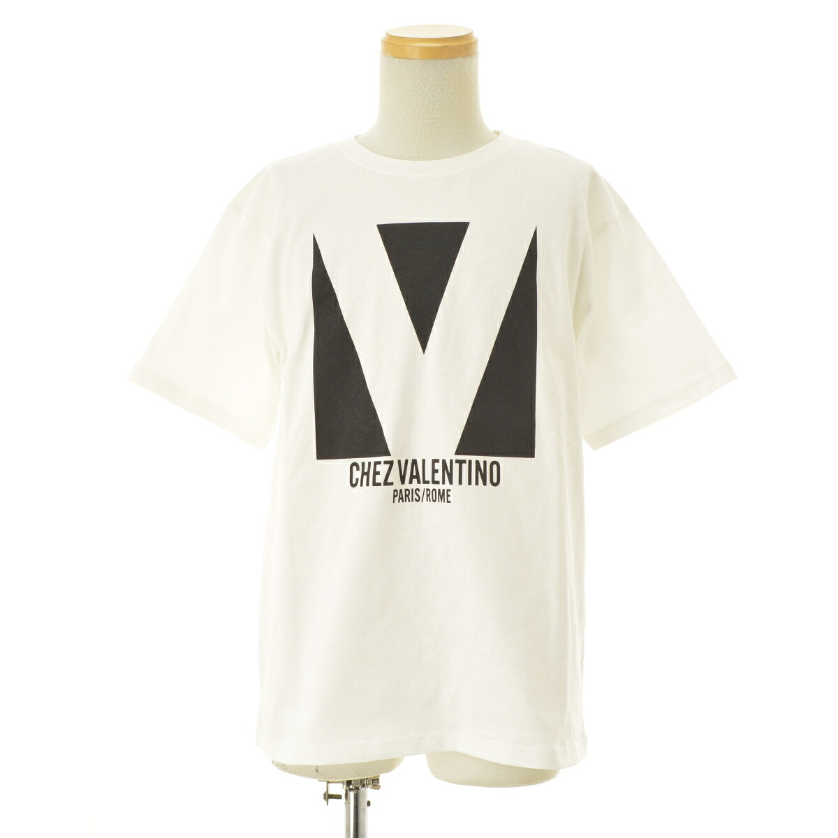 【中古】【期間限定値下げ】VALENTINO / ヴァレンティノ25SS 6B3MG24H95W ロゴ半袖Tシャツ【cacgadca-m】|ブランド古着の買取販売カンフル