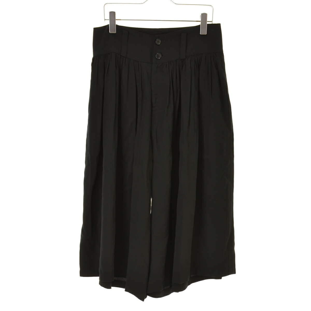 【中古】LIMI feu / リミフゥ LU-P23-215 テンセルギャザーガウチョパンツ【cacgacab-l】