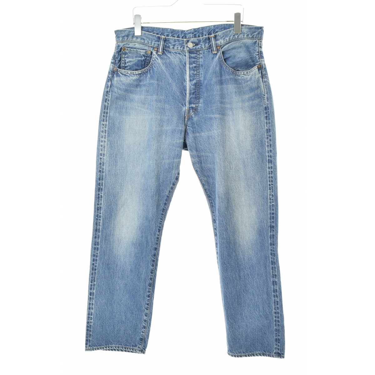 【中古】A.PRESSE / アプレッセ AP-4004 Washed Denim Pants E(BLEACH)デニムパンツ【送料無料】【cacgadci-m】