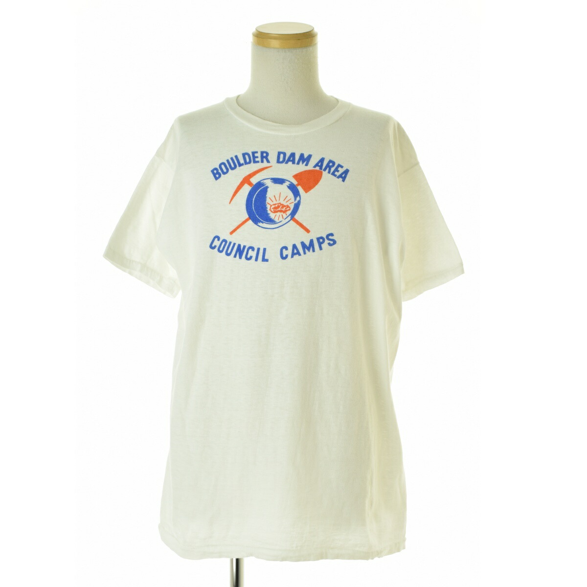 【中古】VINTAGE / ヴィンテージ 60s BSA ボーイスカウト オフィシャル 3段染込みプリント半袖Tシャツ【cacfbacg-m】