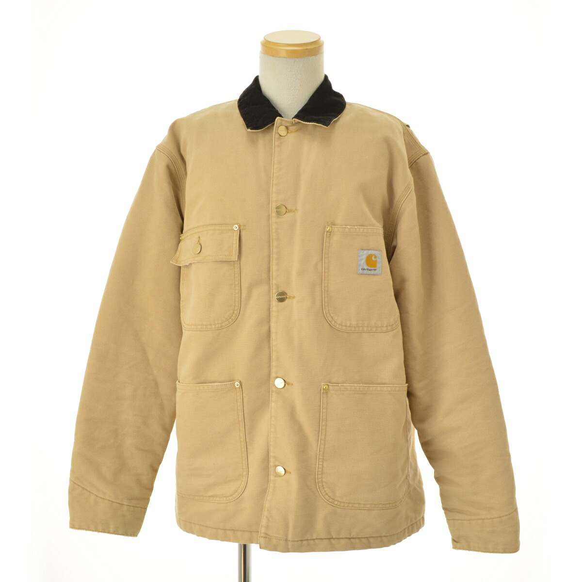 楽天市場】【中古】カーハート Carhartt 90s チョアコート 襟コットン