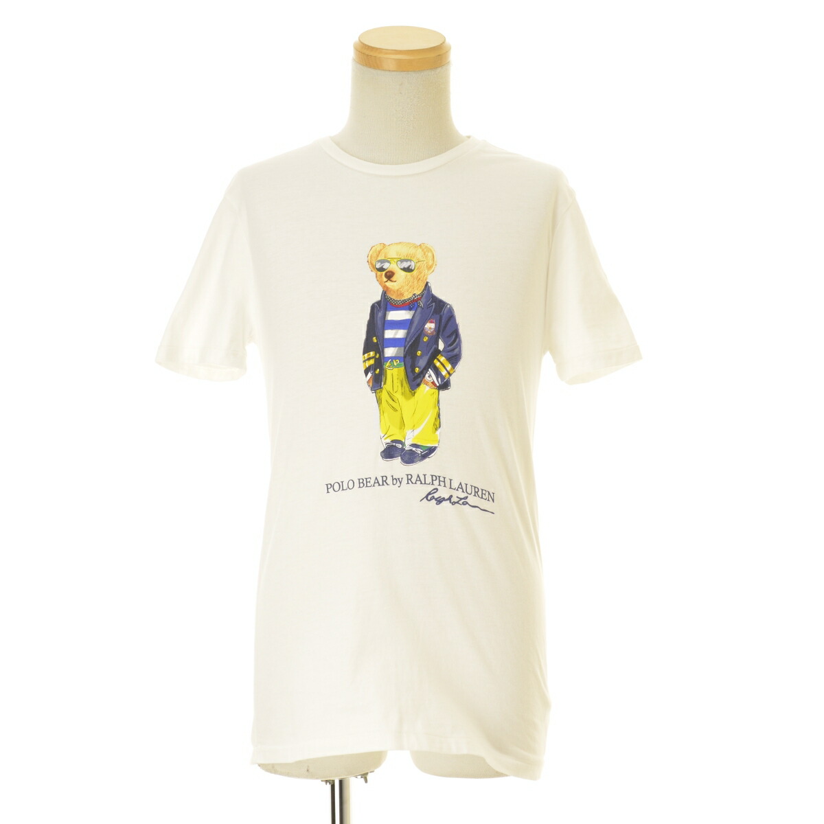 ビームス別注 完売 ポロバイラルフローレン Tシャツ 白 Big Fit ビームス別注 完売 ポロバイラルフローレン Tシャツ Big Fit 白