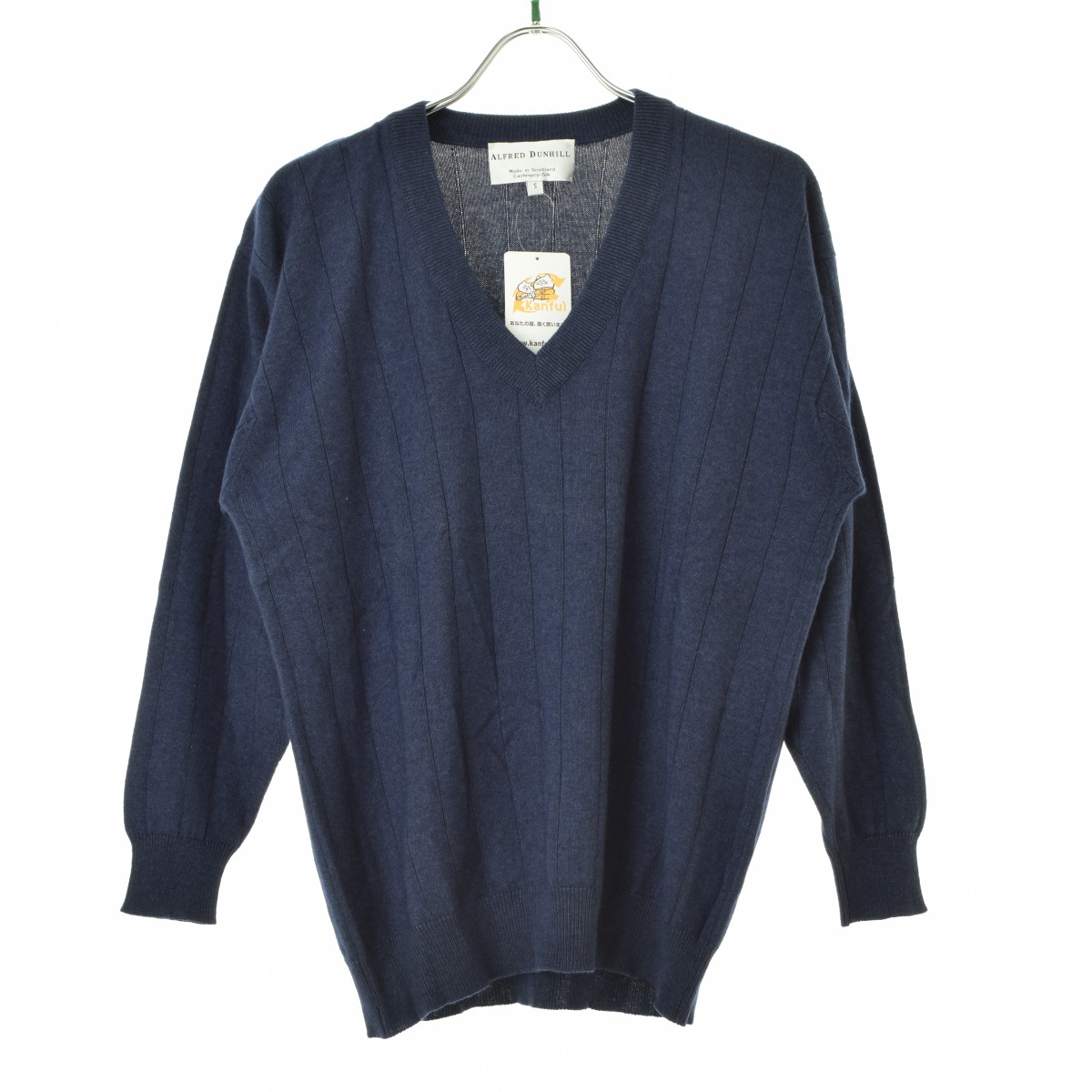 ◇ dunhill ダンヒル カシミヤ ニット 長袖 セーター 42 ベージュ系 
