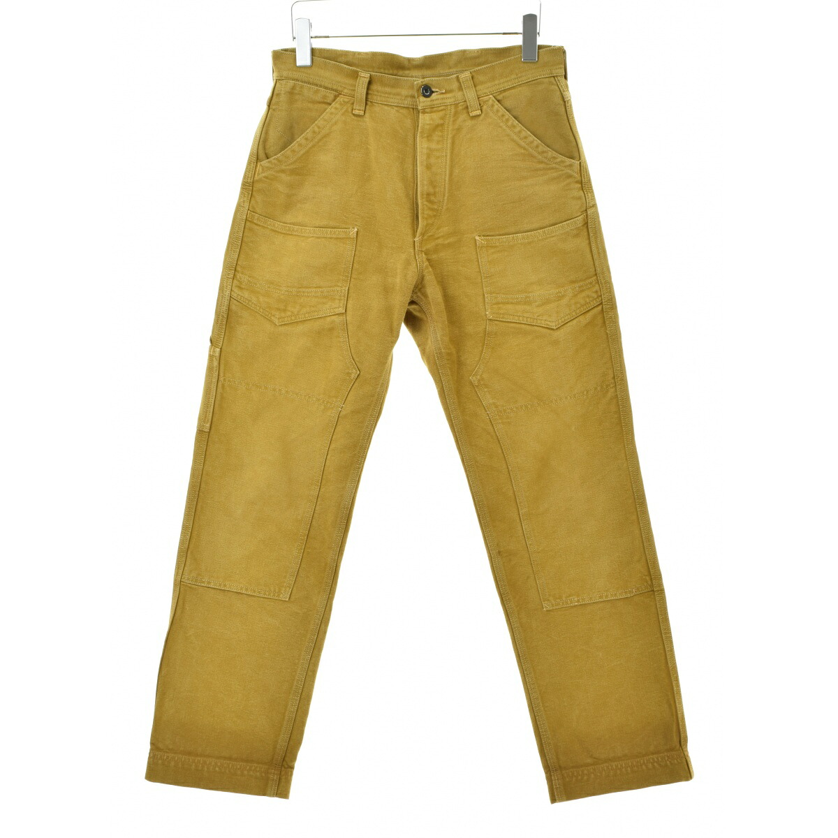 【中古】FREEWHEELERS / フリーホイーラーズ Derrickman Overalls Original Yarn Dyed Duckペインターパンツ【cacgaebj-m】