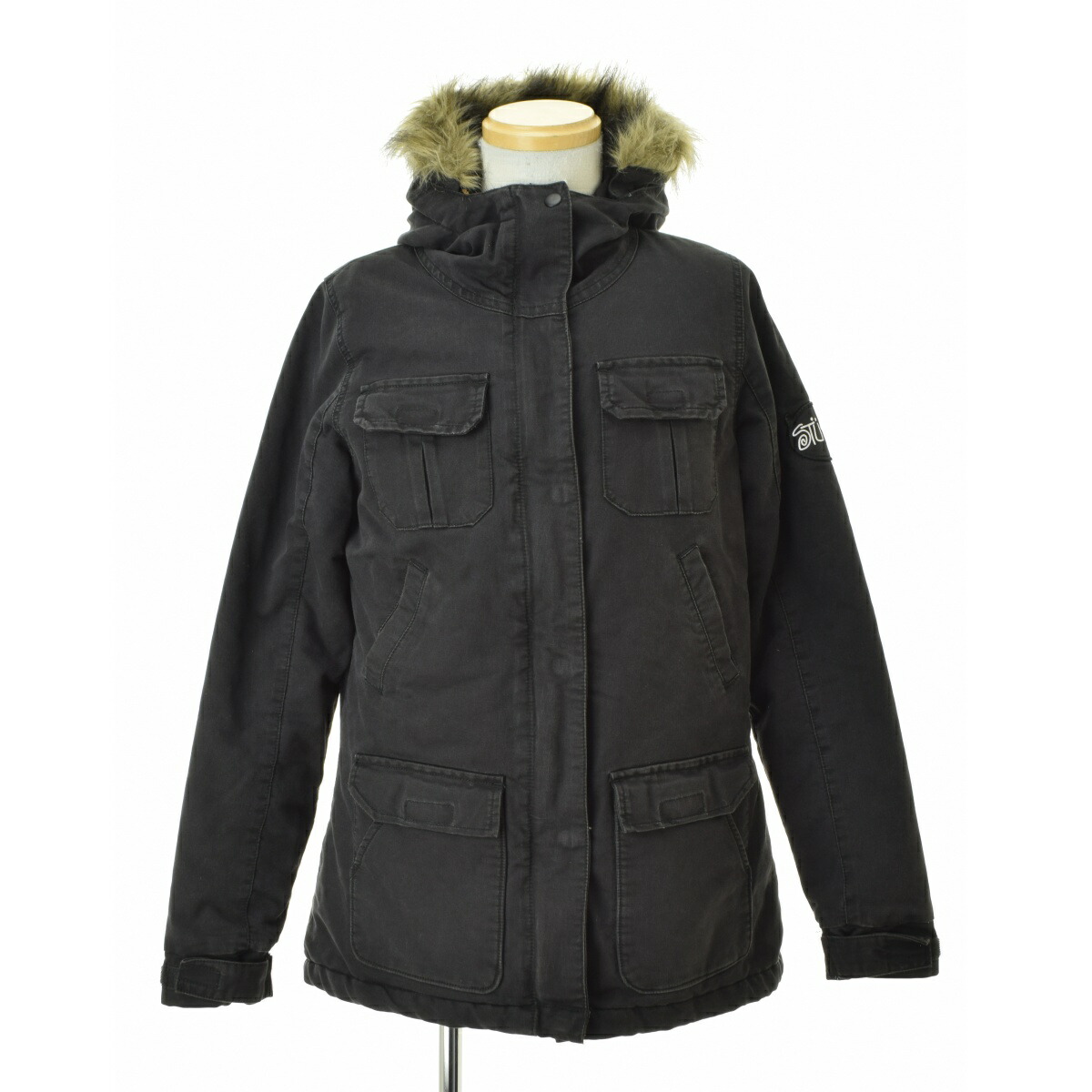 【中古】STUSSY / ステューシー 裏ボア ミリタリージャケット【cacgacbh-m】