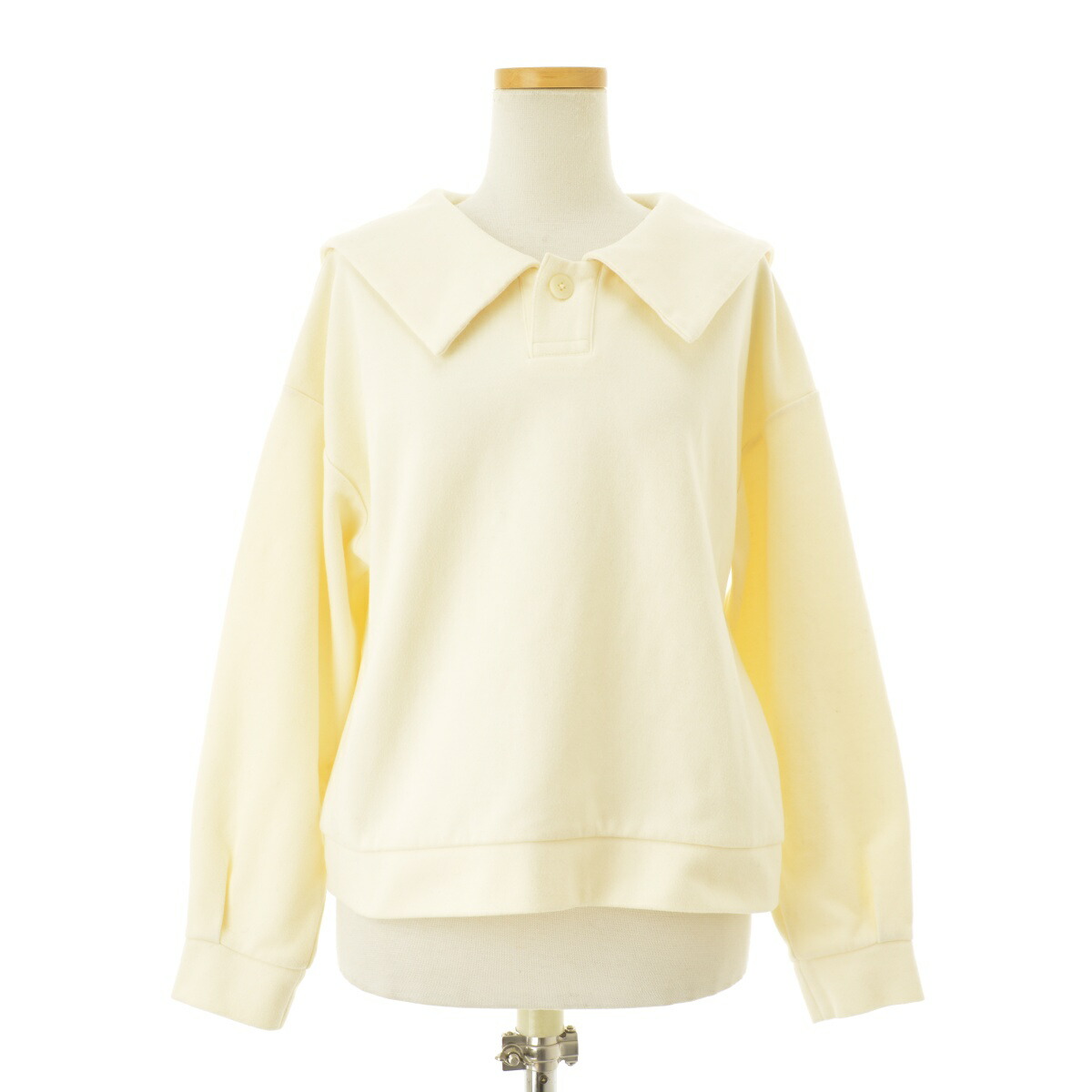 【中古】GRANDMA MAMA DAUGHTER / グランマ ママ ドーター 25AW GC2537271 セーラーカラーポロカットソー長袖カットソー【cacfbcce-l】