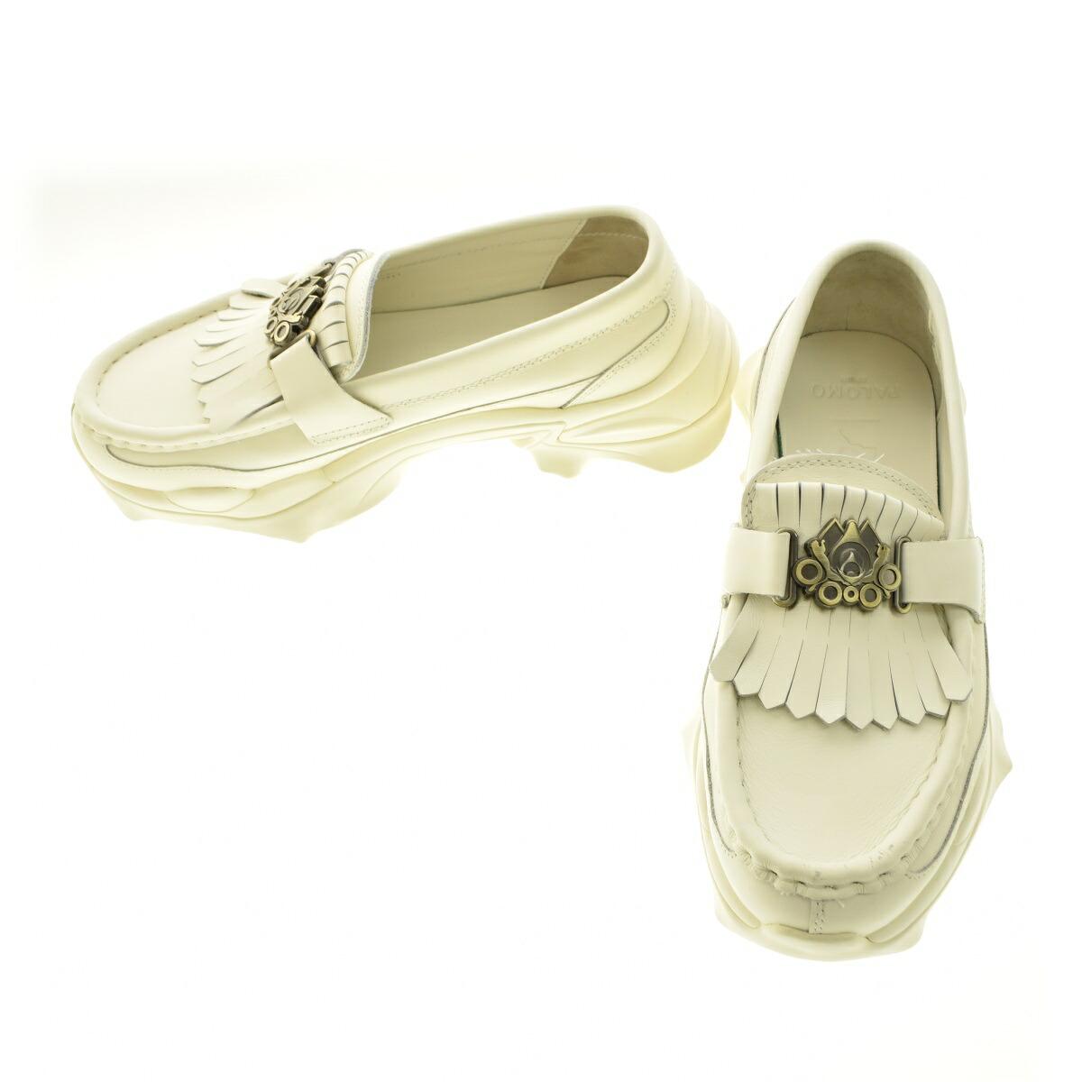 【中古】PUMA × Palomo Spain / プーマ × パロモスペイン 396840-01 NITEFOX LOAFER L PALOMOレザーシューズ【送料無料】【cacfbbah-z】