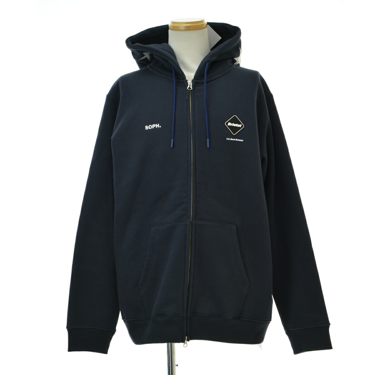 【中古】F.C.R.B. / F.C.Real Bristol / エフシーアールビー / エフシーレアルブリストルFCRB-260134 5-STAR ZIP-UP SWEAT HOODIEジップアップスウェットパーカー【cacgaebc-m】｜ブランド古着の買取販売カンフル